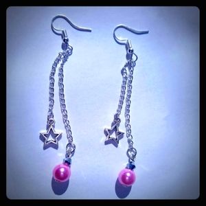 New sterling silver Falling Star Earrings KIY Jewelry